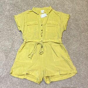 Nicole Miller Mustard Jumpsuit